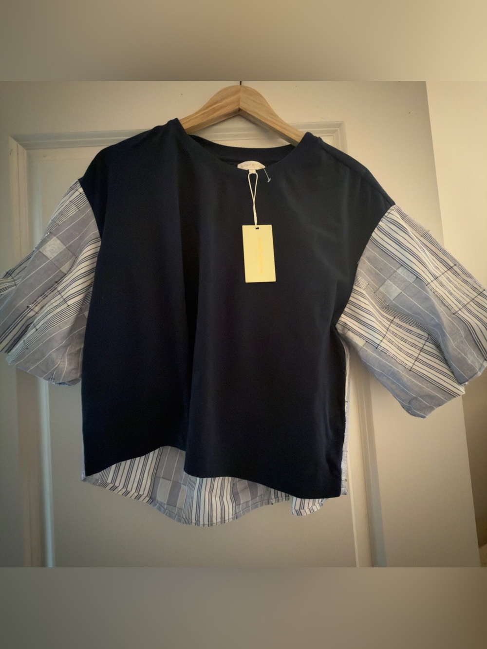 RAMY BROOK MIXED MEDIA CROP TOP
